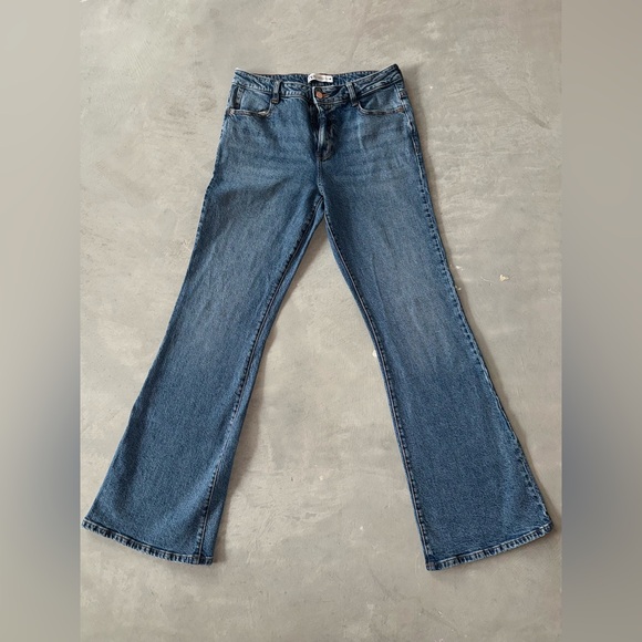Zara Denim - Zara Women's Blue Flare Jeans